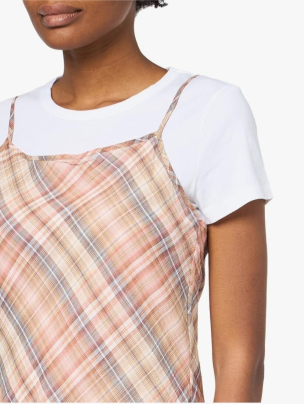 Nautica 2PC Tee And Slipdress Combo- Midi Length